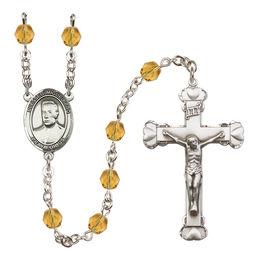 Blessed Miguel Pro<br>R6001-8389 6mm Rosary<br>Available in 12 colors