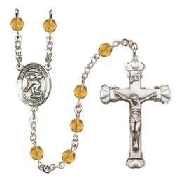 Guardian Angel/Swimming<br>R6001-8711 6mm Rosary<br>Available in 12 colors