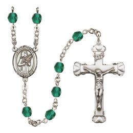 Saint Agatha<br>R6001-8003 6mm Rosary<br>Available in 12 colors
