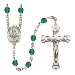 Saint Alexander Sauli<br>R6001-8012 6mm Rosary<br>Available in 12 colors