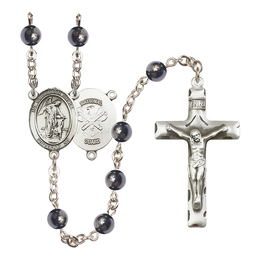 Guardian Angel/National Guard<br>R6002-8118--5 6mm Rosary