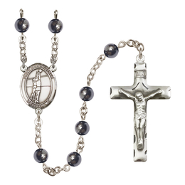 Saint Christopher/Volleyball<br>R6002 6mm Rosary