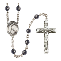 Saint Sebastian/Baseball<br>R6002 6mm Rosary