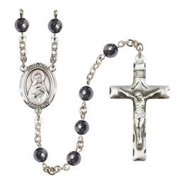 Saint Rita of Cascia/Baseball<br>R6002 6mm Rosary