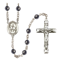 Blessed Kateri Tekakwitha/Equestrian<br>R6002 6mm Rosary