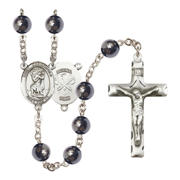 Saint Christopher/National Guard<br>R6003-8022--5 8mm Rosary