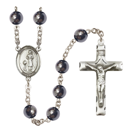 Saint Genesius of Rome<br>R6003 8mm Rosary