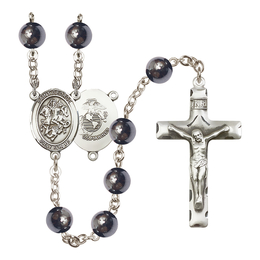 Saint George/Marines<br>R6003-8040--4 8mm Rosary
