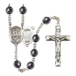 Saint George/National Guard<br>R6003-8040--5 8mm Rosary