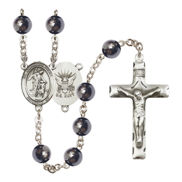 Guardian Angel/Navy<br>R6003-8118--6 8mm Rosary