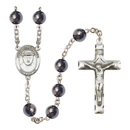 Saint Damien of Molokai<br>R6003 8mm Rosary