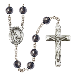 Saint Christopher/Football<br>R6003 8mm Rosary