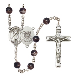 Saint Christopher/Coast Guard<br>R6004-8022--3 7mm Rosary