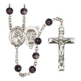 Saint Joan of Arc/National Guard<br>R6004-8053--5 7mm Rosary
