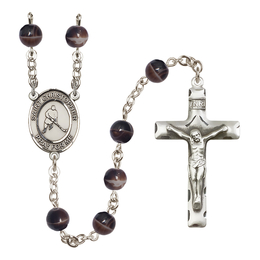 Saint Christopher/Hockey<br>R6004 7mm Rosary