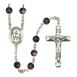Blessed Kateri Tekakwitha/Equestrian<br>R6004 7mm Rosary