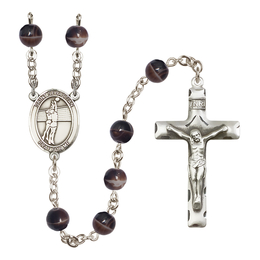 Saint Sebastian/Volleyball<br>R6004 7mm Rosary