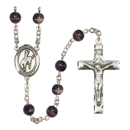 Saint Christopher/Rodeo<br>R6004 7mm Rosary