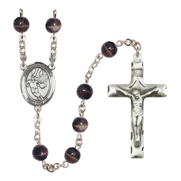 Saint Christopher/Basketball<br>R6004 7mm Rosary