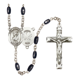 Saint Christopher/National Guard<br>R6005-8022--5 8x5mm Rosary