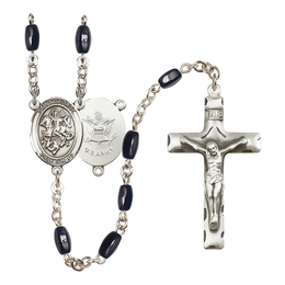 Saint George/Army<br>R6005-8040--2 8x5mm Rosary