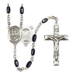 Saint George/National Guard<br>R6005-8040--5 8x5mm Rosary