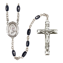 Saint Rita of Cascia/Baseball<br>R6005 8x5mm Rosary