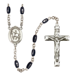 Blessed Kateri Tekakwitha/Equestrian<br>R6005 8x5mm Rosary
