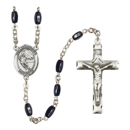 Saint Christopher/Hockey<br>R6005 8x5mm Rosary
