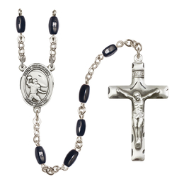 Saint Sebastian/Football<br>R6005 8x5mm Rosary