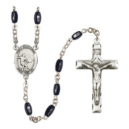 Saint Sebastian/Soccer<br>R6005 8x5mm Rosary