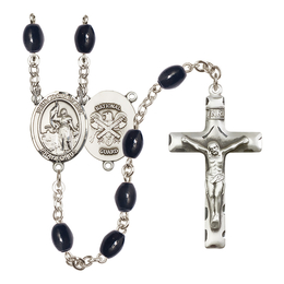 Saint Joan of Arc/National Guard<br>R6006-8053--5 8x6mm Rosary