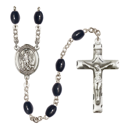 Saint Lazarus<br>R6006 8x6mm Rosary