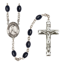 Saint Christopher/Baseball<br>R6006 8x6mm Rosary