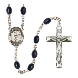 Saint Christopher/Tennis<br>R6006 8x6mm Rosary