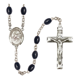 Saint Lidwina of Schiedam<br>R6006 8x6mm Rosary