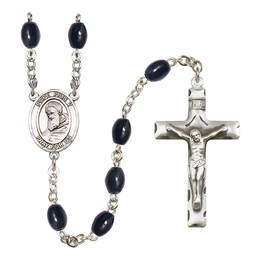 Saint Pius X<br>R6006 8x6mm Rosary