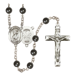 Saint Christopher/National Guard<br>R6007-8022--5 7mm Rosary