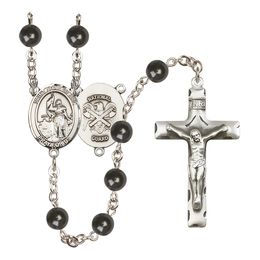 Saint Joan of Arc/National Guard<br>R6007-8053--5 7mm Rosary
