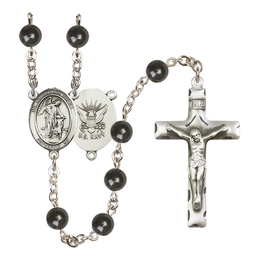 Guardian Angel/Navy<br>R6007-8118--6 7mm Rosary