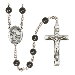 Saint Christopher/Football<br>R6007 7mm Rosary