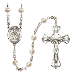 Saint Isidore of Seville<br>R6011-8049 6mm Rosary