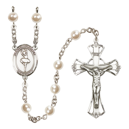 Saint Christopher/Dance<br>R6011-8143 6mm Rosary