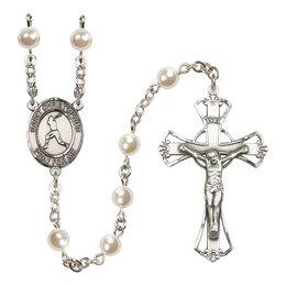 Saint Christopher/Baseball<br>R6011-8150 6mm Rosary