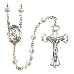 Saint Christopher/Rugby<br>R6011-8194 6mm Rosary