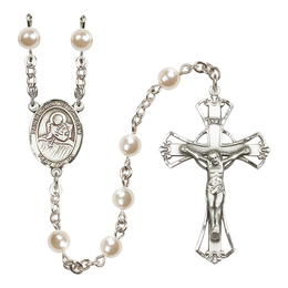 Saint Lidwina of Schiedam<br>R6011-8297 6mm Rosary