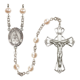 Our Lady of Rosa Mystica<br>R6011-8413 6mm Rosary