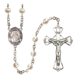 Saint Jadwiga of Poland<br>R6011-8434 6mm Rosary