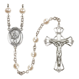 Saint Christopher/Baseball<br>R6011-8500 6mm Rosary