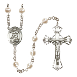 Saint Christopher/Swimming<br>R6011-8511 6mm Rosary
